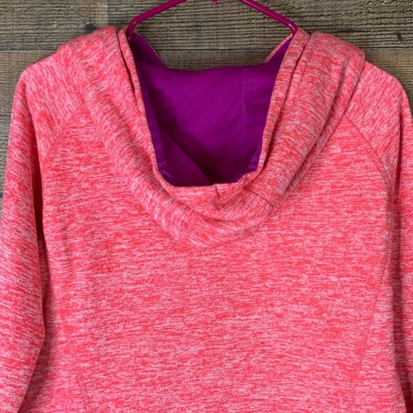J. America Pink Sweatshirt Pullover Hoodie Essential Oils Size Medium - Picture 8 of 9